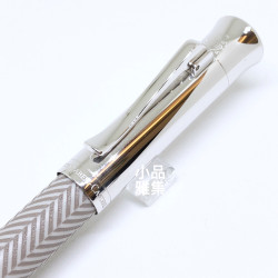 德國 Graf von Faber-Castell 繩紋飾綢緞紋 Light Grey灰色 18K 鋼筆 德國 Graf von Faber-Castell 繩紋飾綢緞紋 Light Grey灰色 18K 鋼筆
