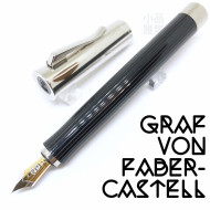 德國 Graf von Faber-Castell Intuition Platino 18K 鋼筆(亮黑條紋款) 德國 Graf von Faber-Castell Intuition Platino 18K 鋼筆(亮黑條紋款)