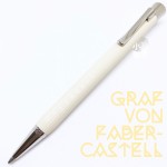 德國 Graf von Faber-Castell Intuition 原子筆（象牙白條紋款）