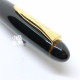 日本 Platinum 白金 出雲 漆塗 18K金 鋼筆（枇杷溜）