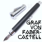 德國 Graf von Faber-Castell 經典原創條紋 TAMITIO 鋼筆（BLACK 黑色款）