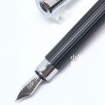 德國 Graf von Faber-Castell 經典原創條紋 TAMITIO 鋼筆（BLACK 黑色款）