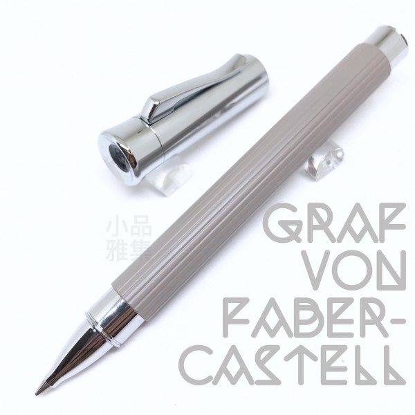 德國 Graf von Faber-Castell 經典原創條紋 TAMITIO 鋼珠筆（TAUPE 灰咖啡色款）