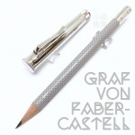 德國 Graf von Faber-Castell 繩紋飾 The perfect pencil 完美鉛筆 （Light Grey 灰色）