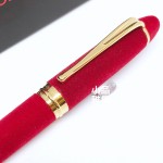 義大利 AURORA Ipsilon Velvet  天鵝絨 鋼筆（紅色）