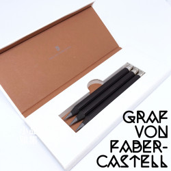 德國 Graf von Faber-Castell  三入一組 The perfect pencil 補充用完美鉛筆 (黑色雪松木 Magnum粗芯款) 德國 Graf von Faber-Castell  三入一組 The perfect pencil 補充用完美鉛筆 (黑色雪松木 Magnum粗芯款)