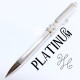 日本 Platinum 白金 純銀三用筆 (直紋款)