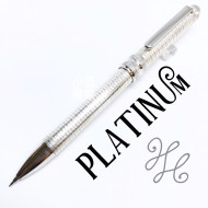 日本 Platinum 白金 純銀三用筆 (格紋款) 日本 Platinum 白金 純銀三用筆 (格紋款)