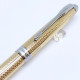 日本 Platinum 白金 復古鍍金雕花 鋼筆(PK-1200)