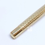 日本 Platinum 白金 復古鍍金雕花 鋼筆（PK-1500）