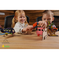 烏克蘭UGEARS 木製自我推進模型 - 4 Kids 益智著色系列 著色喵喵&汪汪 Kitty and Puppy 烏克蘭UGEARS 木製自我推進模型 - 4 Kids 益智著色系列 著色喵喵&汪汪 Kitty and Puppy