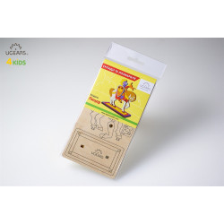 烏克蘭UGEARS 木製自我推進模型 - 4 Kids 益智著色系列 著色白馬王子 Knight 烏克蘭UGEARS 木製自我推進模型 - 4 Kids 益智著色系列 著色白馬王子 Knight