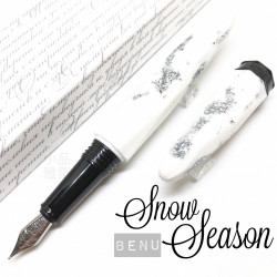 Benu 貝妞 Briolette系列 Snow Season 雪白冬季 鋼筆 Benu 貝妞 Briolette系列 Snow Season 雪白冬季 鋼筆