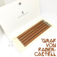 德國 Graf von Faber-Castell 西洋杉鉛筆 五支入 補充盒(褐色款) 德國 Graf von Faber-Castell 西洋杉鉛筆 五支入 補充盒(褐色款)