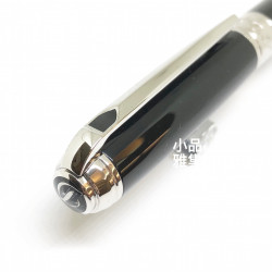 法國 S.T. DUPONT 都彭 LINE D Black lacquer & palladium 14K鋼筆(新款 MEDIUM系列) 法國 S.T. DUPONT 都彭 LINE D Black lacquer & palladium 14K鋼筆(新款 MEDIUM系列)