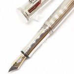 德國 Graf von Faber-Castell Classic 經典系列 Platinum-Plated 鍍白金 18K金 鋼筆