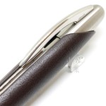 德國 PORSCHE DESIGN P3150 Leather 皮質不鏽鋼 0.7mm自動鉛筆（咖啡色皮質）