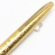 日本 Platinum 白金雕刻 14K金 鋼筆(鍍金-唐草)