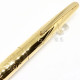 日本 Platinum 白金雕刻 14K金 鋼筆(鍍金-竹雞)