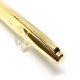 日本 Platinum 白金雕刻 14K金 鋼筆(鍍金-竹雞)