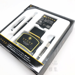 CROSS 高仕 Bailey 貝禮 黑亮漆 鋼筆墨水禮盒組 CROSS 高仕 Bailey 貝禮 黑亮漆 鋼筆墨水禮盒組