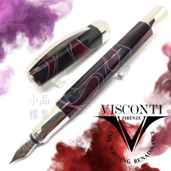 義大利 Visconti Vertigo系列 鋼筆(Purple 紫紅)  義大利 Visconti Vertigo系列 鋼筆(Purple 紫紅)