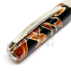 義大利 Visconti Vertigo系列 鋼筆(Orange 橘)  義大利 Visconti Vertigo系列 鋼筆(Orange 橘)