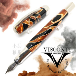 義大利 Visconti Vertigo系列 鋼筆(Orange 橘)  義大利 Visconti Vertigo系列 鋼筆(Orange 橘)