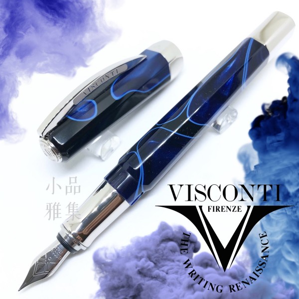  義大利 Visconti Vertigo系列 鋼筆（Blue 藍）