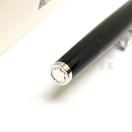 德國 Montblanc 萬寶龍 PIX 鉑金夾 鋼珠筆（黑色）