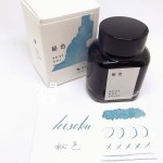 日本 TAG 文具店 40ml 京之音系列 鋼筆 墨水（秘色）