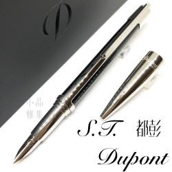 法國 S.T. Dupont 都彭 DEFI 挑戰系列 鋼筆（亮黑銀夾）