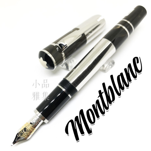 德國 Montblanc 萬寶龍 2007文學家系列 William Faulkner 威廉·福克納 18K 鋼筆 M（套筆拆售，附大筆盒）