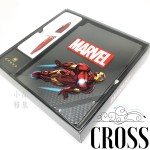 =特價中= CROSS 高仕 Tech2 Marvel系列 觸控原子筆+筆記本禮盒（Iron Man 鋼鐵人）