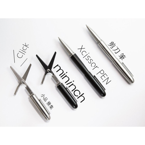 臺灣 mininch｜Xcissor Pen 剪刀筆全配版 （剪刀+筆+筆刀）