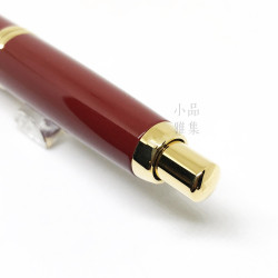 日本 PILOT 百樂 Capless 18k鋼筆（紅桿金夾）