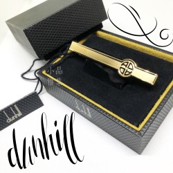 英國 dunhill 金色領帶夾（JSC5181K）