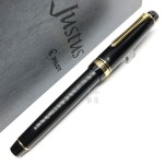 日本 PILOT 百樂 JUSTUS 95 14K金 可調筆尖軟硬 鋼筆（直紋款）