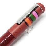 臺灣 OPUS 88 製筆精基 Fantasia 幻想曲 滴入式 短款鋼筆（桃紅色）