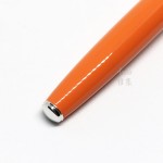 瑞士卡達Caran d'Ache 新款 利曼 亮橙漆（銀蓋） 18k金鋼筆