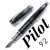 日本 PILOT 百樂 Custom Heritage 92 系列 透明 14k 活塞上墨 鋼筆（透黑色）
