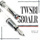 臺灣 TWSBI 三文堂 Diamond ＃580AL R 鋁合金版 透明活塞鋼筆 （銀灰）