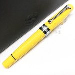 義大利 AURORA 全球限量330支 Optima  14K 鋼筆（Yellow 黃）