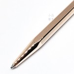 瑞士卡達 Caran d'Ache ECRIDOR 艾可朵 V型麥紋玫瑰金 原子筆（40×3mm 刻字空間）
