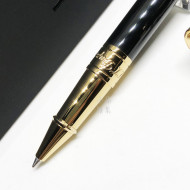 法國 S.T. DUPONT 都彭 D-Initial系列 鋼珠筆(亮黑金夾) 法國 S.T. DUPONT 都彭 D-Initial系列 鋼珠筆(亮黑金夾)