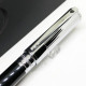法國 S.T. DUPONT 都彭 D-Initial系列 鋼筆（亮黑銀蓋）