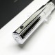 法國 S.T. DUPONT 都彭 D-Initial系列 鋼筆（亮黑銀蓋）