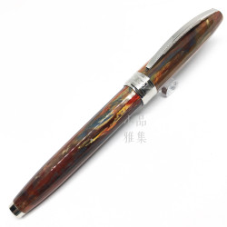 義大利 VISCONTI VAN GOGH 梵谷銀夾系列鋼筆(Vineyard 紅葡萄園) 義大利 VISCONTI VAN GOGH 梵谷銀夾系列鋼筆(Vineyard 紅葡萄園)