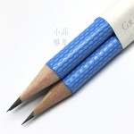 德國 Graf von Faber-Castell 繩紋飾 三入一組 The perfect pencil 補充用完美鉛筆（Gulf Blue 海灣藍）