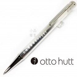 德國 OTTO HUTT 奧托赫特 精工藝 | Design04 直條扭索紋 925純銀 原子筆